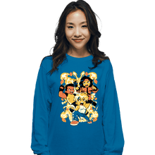 Load image into Gallery viewer, Shirts Long Sleeve Shirts, Unisex / Small / Sapphire Heroes Of Rage