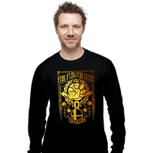 Load image into Gallery viewer, Daily_Deal_Shirts Long Sleeve Shirts, Unisex / Small / Black Smash Foil Crest