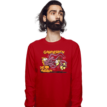 Load image into Gallery viewer, Shirts Long Sleeve Shirts, Unisex / Small / Red Garflerken