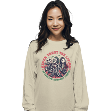 Load image into Gallery viewer, Daily_Deal_Shirts Long Sleeve Shirts, Unisex / Small / Natural Afterlife Support Group