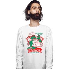 Load image into Gallery viewer, Secret_Shirts Long Sleeve Shirts, Unisex / Small / White Mikey's Pizza