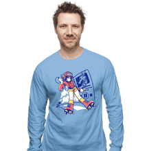Load image into Gallery viewer, Shirts Long Sleeve Shirts, Unisex / Small / Powder Blue Opening Song