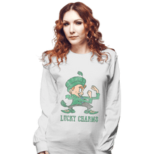 Load image into Gallery viewer, Shirts Long Sleeve Shirts, Unisex / Small / White Lucky Charms