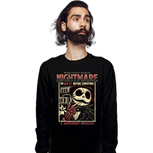 Load image into Gallery viewer, Daily_Deal_Shirts Long Sleeve Shirts, Unisex / Small / Black Nightmare Midnight Special