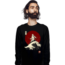 Load image into Gallery viewer, Daily_Deal_Shirts Long Sleeve Shirts, Unisex / Small / Black Empire Wave