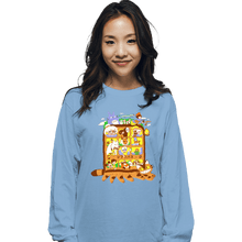 Load image into Gallery viewer, Daily_Deal_Shirts Long Sleeve Shirts, Unisex / Small / Powder Blue Anime Bus

