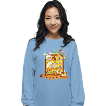 Load image into Gallery viewer, Daily_Deal_Shirts Long Sleeve Shirts, Unisex / Small / Powder Blue Anime Bus