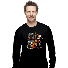 Load image into Gallery viewer, Daily_Deal_Shirts Long Sleeve Shirts, Unisex / Small / Black The Mondrianlorian