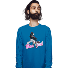 Load image into Gallery viewer, Shirts Long Sleeve Shirts, Unisex / Small / Sapphire Bad Girl