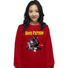 Load image into Gallery viewer, Secret_Shirts Long Sleeve Shirts, Unisex / Small / Red Bayo Fiction