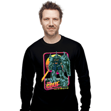 Load image into Gallery viewer, Daily_Deal_Shirts Long Sleeve Shirts, Unisex / Small / Black MS-07B Gouf
