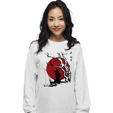 Load image into Gallery viewer, Shirts Long Sleeve Shirts, Unisex / Small / White The Little Hero