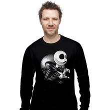 Load image into Gallery viewer, Shirts Long Sleeve Shirts, Unisex / Small / Black Her Skeleton
