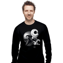 Load image into Gallery viewer, Shirts Long Sleeve Shirts, Unisex / Small / Black Her Skeleton