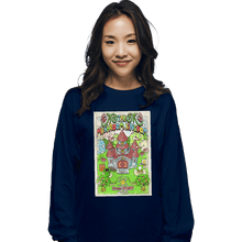 Load image into Gallery viewer, Shirts Long Sleeve Shirts, Unisex / Small / Navy The Mushroom Kingdom
