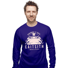Load image into Gallery viewer, Shirts Long Sleeve Shirts, Unisex / Small / Violet Cait Sith