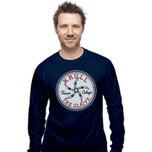 Load image into Gallery viewer, Daily_Deal_Shirts Long Sleeve Shirts, Unisex / Small / Navy Glaive Star
