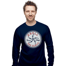 Load image into Gallery viewer, Daily_Deal_Shirts Long Sleeve Shirts, Unisex / Small / Navy Glaive Star