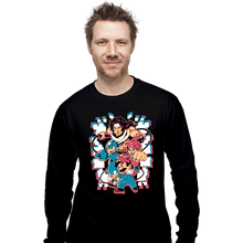 Load image into Gallery viewer, Shirts Long Sleeve Shirts, Unisex / Small / Black Hero Memories