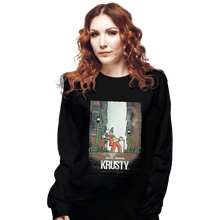 Load image into Gallery viewer, Shirts Long Sleeve Shirts, Unisex / Small / Black Krusty
