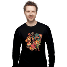 Load image into Gallery viewer, Daily_Deal_Shirts Long Sleeve Shirts, Unisex / Small / Black Brave Game Boy
