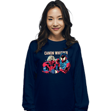 Load image into Gallery viewer, Daily_Deal_Shirts Long Sleeve Shirts, Unisex / Small / Navy Canon Whisper