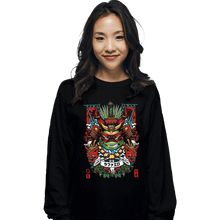 Load image into Gallery viewer, Daily_Deal_Shirts Long Sleeve Shirts, Unisex / Small / Black Samurai Raph