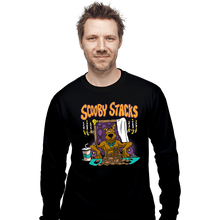 Load image into Gallery viewer, Daily_Deal_Shirts Long Sleeve Shirts, Unisex / Small / Black Scooby Stacks
