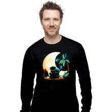 Load image into Gallery viewer, Daily_Deal_Shirts Long Sleeve Shirts, Unisex / Small / Black Experimental Night