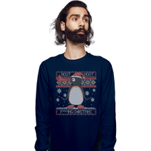 Load image into Gallery viewer, Shirts Long Sleeve Shirts, Unisex / Small / Navy Noot Christmas