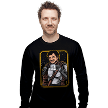 Load image into Gallery viewer, Daily_Deal_Shirts Long Sleeve Shirts, Unisex / Small / Black Daddy Of The Galaxy
