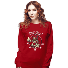 Load image into Gallery viewer, Shirts Long Sleeve Shirts, Unisex / Small / Red The Red Guardian