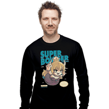 Load image into Gallery viewer, Shirts Long Sleeve Shirts, Unisex / Small / Black Super Bowsette