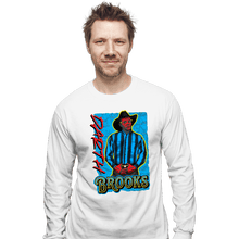 Load image into Gallery viewer, Shirts Long Sleeve Shirts, Unisex / Small / White Darth Brooks