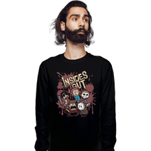 Load image into Gallery viewer, Shirts Long Sleeve Shirts, Unisex / Small / Black Insides Out