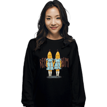 Load image into Gallery viewer, Shirts Long Sleeve Shirts, Unisex / Small / Black Are You Thinking What I'm Thinking