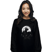 Load image into Gallery viewer, Shirts Long Sleeve Shirts, Unisex / Small / Black Moonlight Bizarre