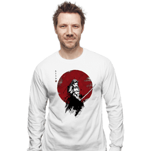 Load image into Gallery viewer, Shirts Long Sleeve Shirts, Unisex / Small / White Storm Samurai