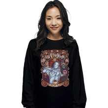 Load image into Gallery viewer, Shirts Long Sleeve Shirts, Unisex / Small / Black Umbrella Nouveau