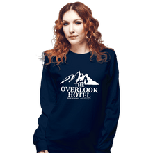 Load image into Gallery viewer, Shirts Long Sleeve Shirts, Unisex / Small / Navy The Overlook