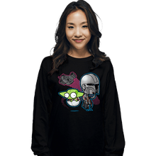 Load image into Gallery viewer, Shirts Long Sleeve Shirts, Unisex / Small / Black Zim Djarin