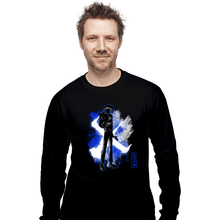 Load image into Gallery viewer, Shirts Long Sleeve Shirts, Unisex / Small / Black Cosmic Cowboy
