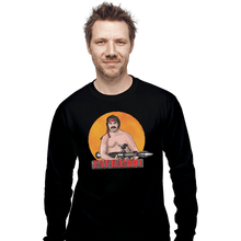 Load image into Gallery viewer, Shirts Long Sleeve Shirts, Unisex / Small / Black Fat Rambo