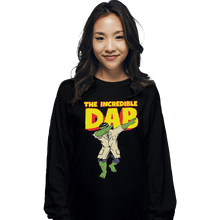 Load image into Gallery viewer, Shirts Long Sleeve Shirts, Unisex / Small / Black The Incredible Dab

