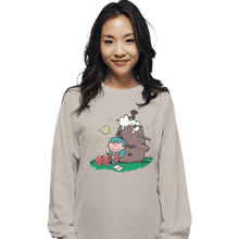 Load image into Gallery viewer, Shirts Long Sleeve Shirts, Unisex / Small / Sand Hilda Brown