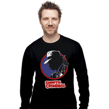 Load image into Gallery viewer, Shirts Long Sleeve Shirts, Unisex / Small / Black Smooth Criminal