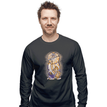 Load image into Gallery viewer, Shirts Long Sleeve Shirts, Unisex / Small / Charcoal In Power We Trust