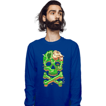 Load image into Gallery viewer, Secret_Shirts Long Sleeve Shirts, Unisex / Small / Royal Blue SNES Jolly Plumber