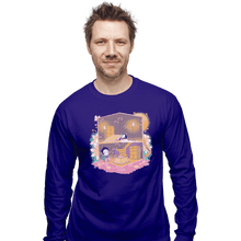 Load image into Gallery viewer, Shirts Long Sleeve Shirts, Unisex / Small / Violet Box House