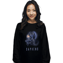 Load image into Gallery viewer, Shirts Long Sleeve Shirts, Unisex / Small / Black Sapiens